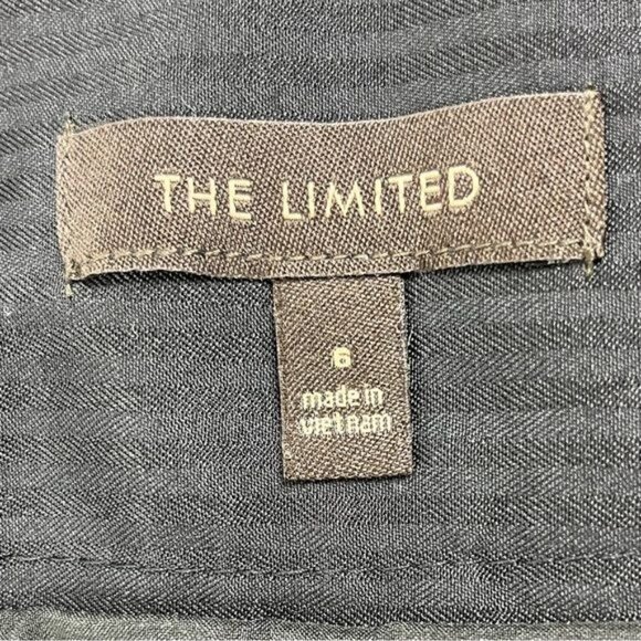 The Limited Abstract Print Career Pencil Skirt Gray, Black, Purple Size 6 - Picture 12 of 12